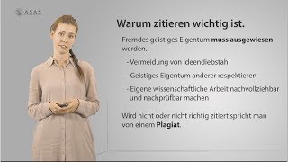 Zitieren wie zitiere ich richtig [upl. by Downing]