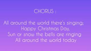 ALL AROUND THE WORLD BY SHA ARMSTRONG  A Lyric Video [upl. by Ranite]