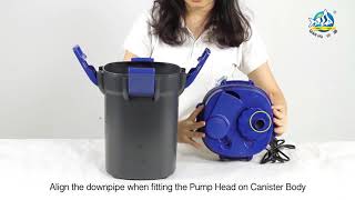 How to set up and install OF Hydra Filtron Canister Filter [upl. by Yesrod]