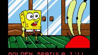 Game Boy Color Longplay 102 SpongeBob SquarePants Legend of the Lost Spatula [upl. by Ammamaria]