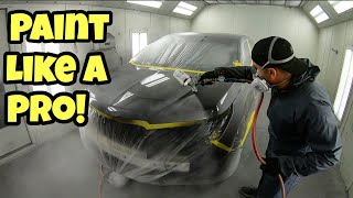 Car Painting Tips to Paint like a PRO [upl. by Terriss509]