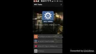 NFC Tags Programming using NFC Tasks App Part 1 [upl. by Dihgirb121]