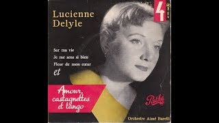 Lucienne Delyle quot Sur ma vie quot 1955 [upl. by Elia]