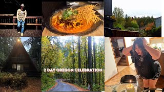 OREGON VLOG  TRAVELING  FOOD REVIEWS  NIGHT LIFE  BIRTHDAY CELEBRATION AND GOOD VIBES [upl. by Noel961]