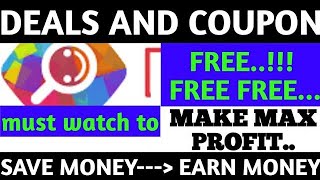 Best Deals and coupons free  Make max profit  save money and earn money  DESIDIME in Hindi [upl. by Ahsiuqal]