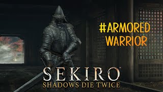 How Easy Is To PUSH Armored Warrior in Sekiro Shadows Die Twice [upl. by Vonni]