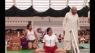 BKS Iyengar teach Badhakonasana with Chumbals [upl. by Eeruhs]