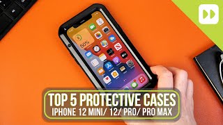 Top 5 Protective Cases For iPhone 12 Mini 12 Pro Pro Max [upl. by Eisac124]