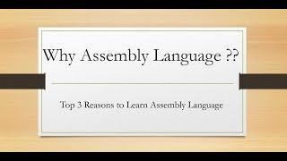 8086 Assembly Language Tutorial For Beginners  Part 02  Importance Of Assembly Language [upl. by Muir634]