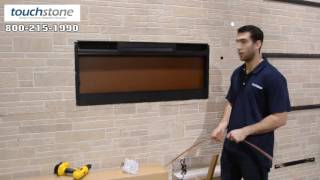 Installation Video  80004 Touchstone Sideline 50quot Electric Fireplace  UPDATED VIDEO IN DESCRIPTION [upl. by Gnud]