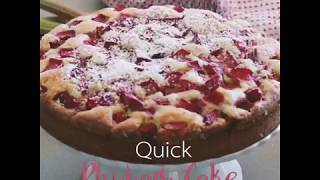 Quick Rhubarb Cake [upl. by Matt]