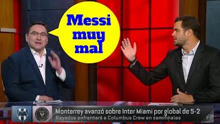 MESSI pareciera que ni jugó  FUTBOL PICANTE  ESPN [upl. by Lashar]