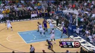 2010 Playoffs Lakers vs Jazz Game 4 Highlights  HD [upl. by Brandise]