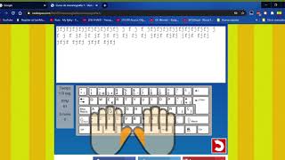 Curso de mecanografía 1 Vedoque Juegos Educativos Prof Mariano [upl. by Wiltsey818]