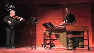 Legal Highs duet for violin amp marimba by David P Jones [upl. by Aremus]