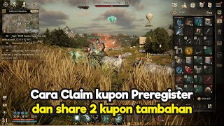 NIGHT CROWS Cara Claim Coupon Pre Register Plus Ada Coupun Tambahan  Klaim Kupon Night Crows [upl. by Saibot]