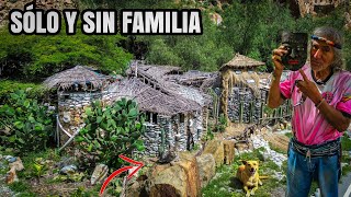 vive SÓLO y AISLADO en una CASA de PIEDRA sin electricidad ni servicio básicos [upl. by Ailemor108]