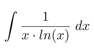 Integral of 1xlnx substitution [upl. by Adnohsek]