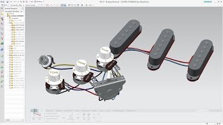 SIEMENS NX 10  ROUTING ELECTRICAL [upl. by Leonanie]