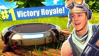 How to use the NEW quotLaunch Padquot in Fortnite Battle Royale [upl. by Carbrey]