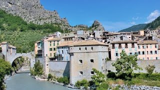 Entrevaux Alpes de Haute Provence Southern France HD videoturysta [upl. by Hime]