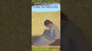 印象派的終結者喬治·皮埃爾·秀拉Georges Pierre Seurat painting artmuseum art museum arthistory [upl. by Esilec]