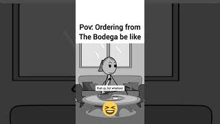 Ordering from Bodega animation funnyvideo gplus comedy [upl. by Rad]