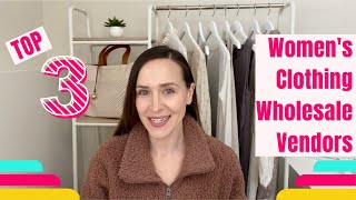 Top 3 Womens Clothing Wholesale Vendors [upl. by Nywra]