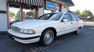 1991 Chevrolet Caprice Classic Start Up Exhaust In Depth Tour and Short Test Drive [upl. by Dalohcin]