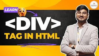 HTML Tutorial  how to place div inside another div HTML CSS [upl. by Meehyrb614]