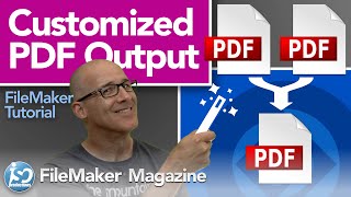 Customized PDF Output from FileMaker [upl. by Jarlathus]