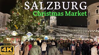 Salzburg 🇦🇹 Christmas Market 2022 [upl. by Gonnella]