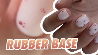 RUBBER BASE 💅🏼 comment FAIRE UNE POSE ENTIÈRE avec une MEGA BASE 🙄 [upl. by Aissenav371]