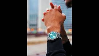 Silver  Blue Turquoise Mansa  Asorock Watches [upl. by Ardiek]