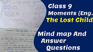 Class 9 English Moments Chapter 1 The Lost Child Mind Map And NCERT Solution  Class9toSuccess [upl. by Aoht]