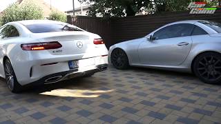 Mercedes E400 Coupe cold start  CarCaine [upl. by Pagas]