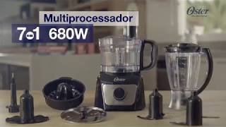 Multiprocessador de Alimentos Oster 7 em 1 [upl. by Welles]