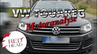 VW Touareg 30 TDI  MotoranalyseMotorCheck  Redhead [upl. by Ybab498]