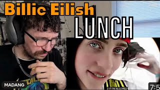 METALHEAD REACTS Billie Eilish  LUNCH Official Music Video [upl. by Cirred89]