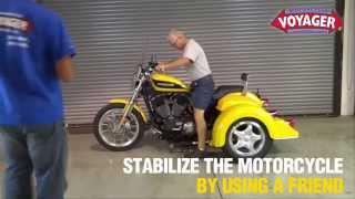 On amp Off in Minutes  Voyager Motorcycle Trike Kit [upl. by Samuela603]