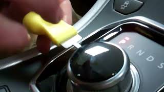 How to remove Range Rover rotary gear knob selector [upl. by Anek]