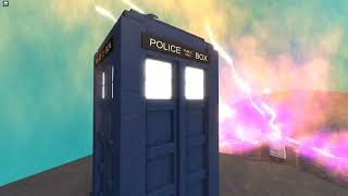 Thirteenth Doctor Regeneration  ROBLOX  Doctor Who TARDIS Flight Classic [upl. by Ztirf]