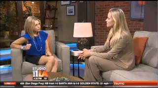 Kristanna Loken Guest on Fox 11 LA [upl. by Kelsey]