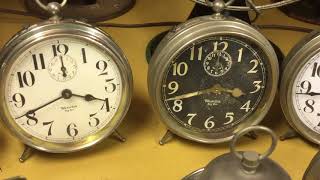 Westclox Nickel Alarm Clocks [upl. by Lawry]