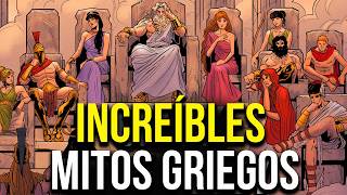 INCREÍBLES Mitos Griegos que Poca Gente Conoce  MITOLOGÍA GRIEGA [upl. by Eycats384]