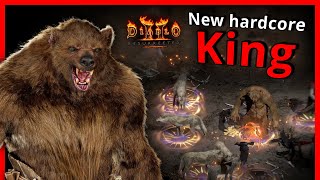 This Werebear Zoo Druid is a TANK Build Guide and Showcase  Diablo 2 Resurrected [upl. by Eiramait]