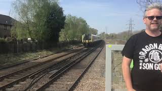 Trains amp Tones at Hinton Admiral Station 21042022 [upl. by Eisdnil174]