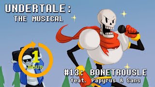 Undertale the Musical  Bonetrousle One Hour ft DarbyCupit and Steel [upl. by Enelak822]