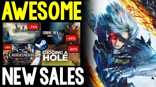 ABSOLUTELY AWESOME NEW STEAM PC GAME SALES  TONS OF GAMES CHEAP [upl. by Linskey]