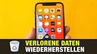 iPhone Verlorene Daten wiederherstellen  3 Methode 2021 [upl. by Dirgis811]